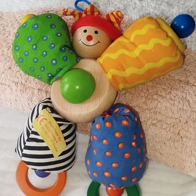 Vintage Primi Passi Jouet d'éveil Mon petit arlequin 